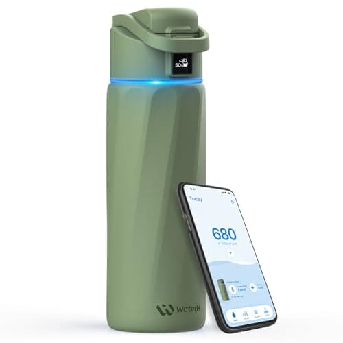 WaterH Boost Smart Water Bottle Tracker with Reminder to Drink Water, 710ml