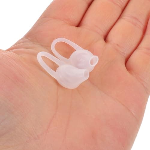 USHOBE 50pcs Replacement Earbud Tips Soft Plastic for Wireless Earbuds — view 4