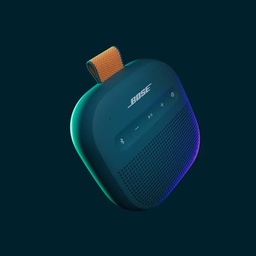 Bose SoundLink Micro Portable Bluetooth Speaker (2nd Gen), Wireless Outdoor Speaker, Up to 12 Hours Battery Life, Waterproof and Dustproof, Twilight Blue - Limited Edition — view 2