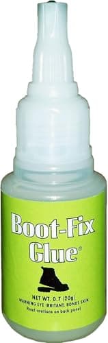 Boot-Fix Glue – Professional Grade Shoe Repair for Boots & Shoes – Instant Bond, Clear Drying, & Durable – For Leather, Rubber, & All Footwear (20 Grams) — view 3