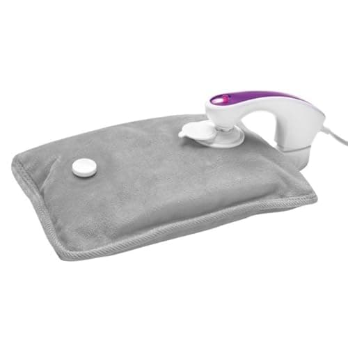 Bauer Professional 38969 Rechargeable Electric Hot Water Bottle/Grey/Soft Touch Fleece Cover/Hand Warmer/Rechargeable / 3 Colours — view 3