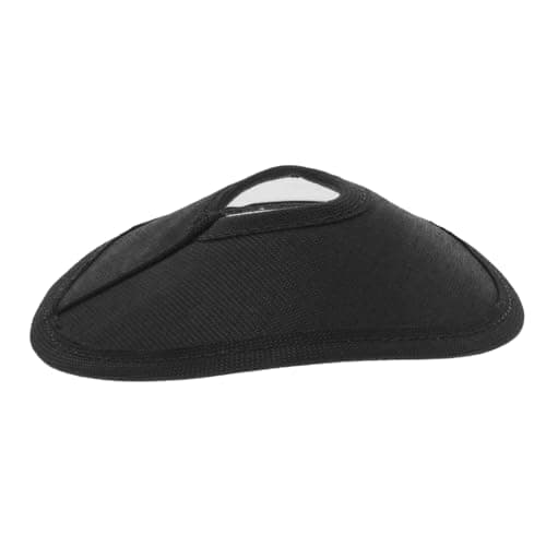 ibasenice Black Canvas Camping Lamp Shade for Hanging Lamps, Compact
