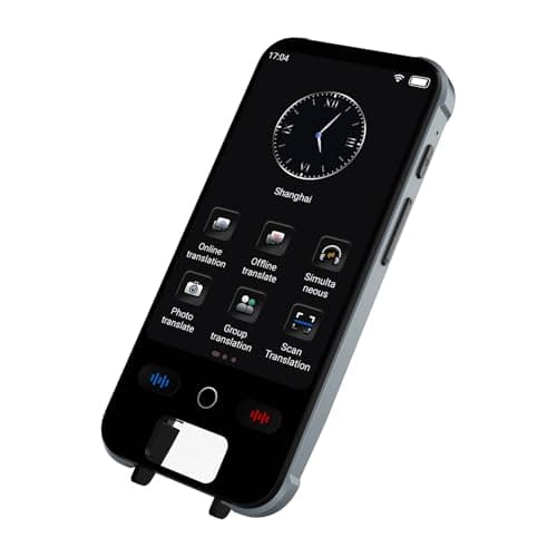 Bewinner Smart Scan Translator 3.5 Inch Online Offline Photo Translation Device, 148 Languages Voice Translator with ChatGPT, Rechargeable Handheld AI Language Learning Scanner for Travel