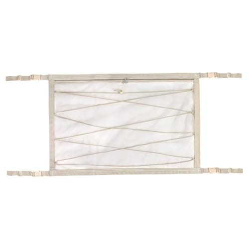 Car Ceiling Cargo Net Fine Mesh Adjustable Buckle Two-Way Zipper Netting — view 6
