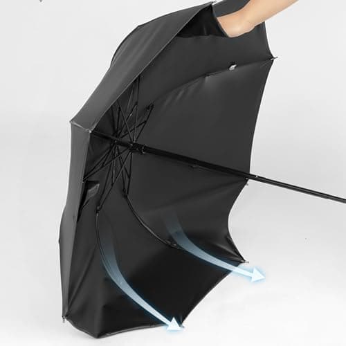 JinliangGuo One Piece Small Travel Folding Umbrella Strong Durable Compact Folding Auto Open Windproof Portable for Rainy Snow Sun Day — view 6