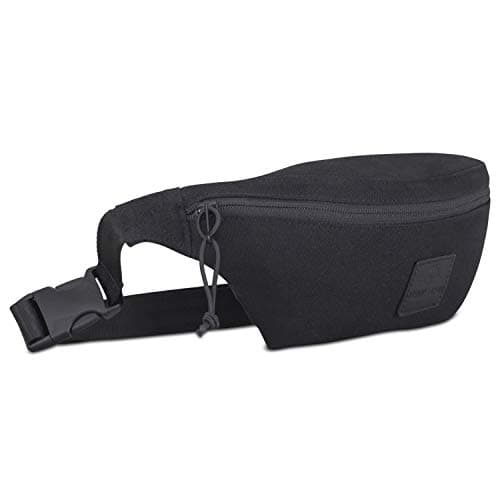JOHNNY URBAN Fanny Pack Bum Bag Women & Men Black - Toni - Hip Bag Made of Cotton Canvas for Festivals, Sports & Travel - Water-Repellent — view 3