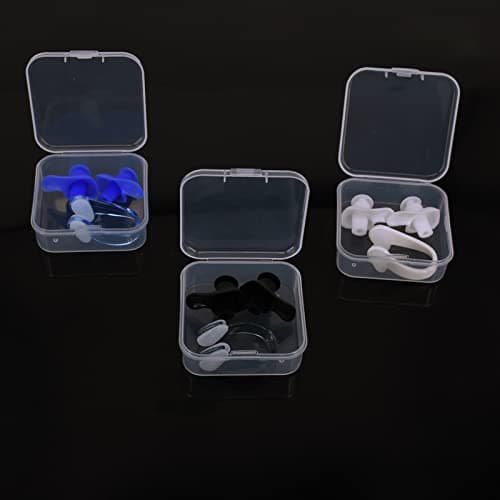 3 Pairs Silicone Nose Plugs and Earplugs Sets - Waterproof Nose Ear Protectors for Adults, Kids, Women, Men - Swimming, Water Sports, Pool — view 2