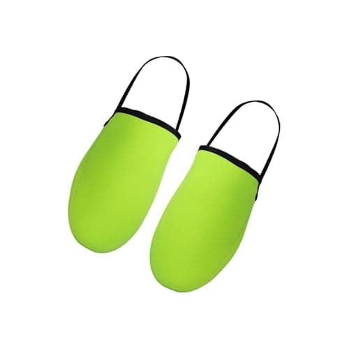 mophrati Water Resistant Half Shoecover Toe Warmers Smart Choice,Green,L — view 6