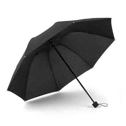 JinliangGuo One Piece Small Travel Folding Umbrella Strong Durable Compact Folding Auto Open Windproof Portable for Rainy Snow Sun Day