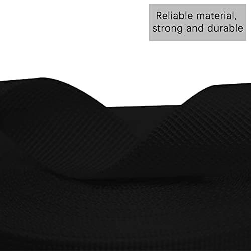RETON 20MM 10 Yards Black Nylon Heavy Webbing Strap,Durable Luggage Straps, Elastic Bag Straps for Luggage Suitcase Rucksack Backpacks Cargo Strapping DIY Accessories (20MM, 10 Yards) — view 4