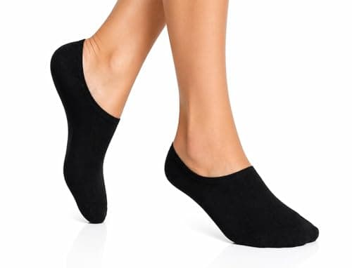 ArkXani® 3 Pairs Women’s Bamboo Trainer Socks Ladies Low Cut Ankle Socks Lightweight Breathable Socks for Trainers Sneakers Loafers Running Walking & Everyday Wear, UK Size 4–7 (Pack of 3, Black) — view 2