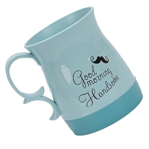 Stealth Travel Mug with Hidden Compartment for Valuables, Blue