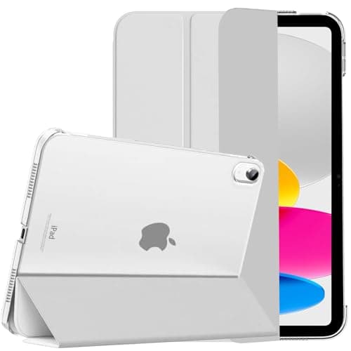 GALTD for iPad A16 Case Smart, 11th Generation 11inch/iPad 10th Generation Case 10.9" (2025-2022) Auto Wake/Sleep Cover, Slim Stand Cover with Hard Back, Support Touch ID, White