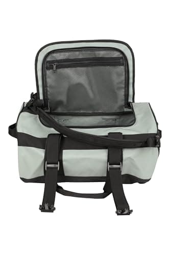 Mountain Warehouse Cargo Bag - 40 litres - Carry Handles, Durable Daypack Rucksack with Full Opening compartments & Carry Handles - All Season Camping, Hiking & Outdoors Pale Green One Size — view 6