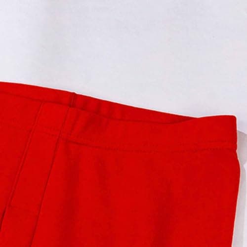 Mens Thermal Underwear Set Velvet Lined Base Layer Long Sleeve Running Red — view 6