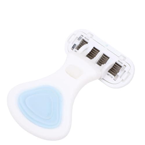 Picysa Travel Size Women's Shaving Kit with Foldable Handle, 6 Layer Cutters Portable Shaving Tool (Blue) — view 3