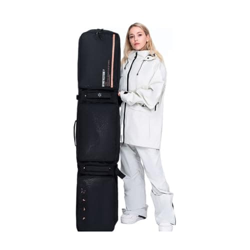 CDJBHW Ski Bag Purple Men's Large Capacity Partitioned Snow Proof Women's Travel Backpack (168cm) — view 5