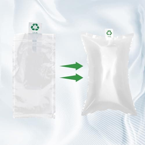 Clear Inflatable Air Cushion Bags 10×15cm, 100 Pack Void Fill Packaging Filler, Shockproof Air Bags for Packing Materials, Protective Plastic Bags for Shipping Boxes and Fragile Items — view 4