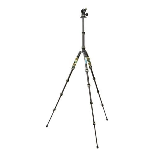 3 Legged Thing Punks Corey 2.0 Ultra Compact Travel Tripod with Airhed Neo 2.0 (RG-JFFA-G4Y9) (Moss Green) — view 2