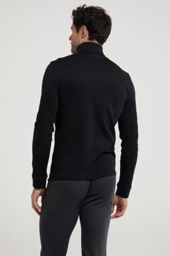 Mountain Warehouse Meribel Mens Thermal Baselayer Top Black XL — view 3