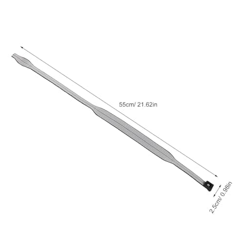 2pcs Trekking Pole Wrist Straps Replacement Nylon White Universal Fit — view 2
