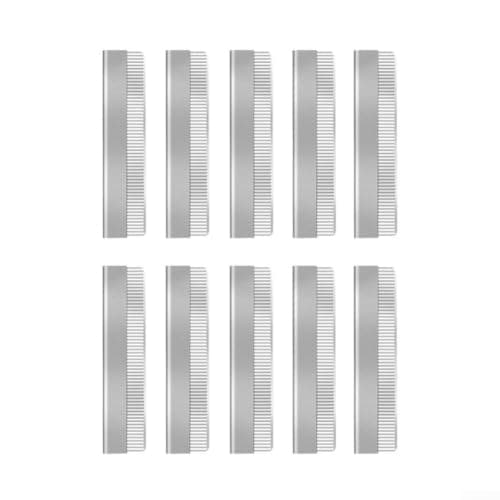 Stainless Steel Eyebrow Trimmer 10-Pack Wavy Edge — view 5