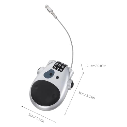2pcs Snowboard Wire Lock Combination 3 Digit Code with Ski Resorts — view 2
