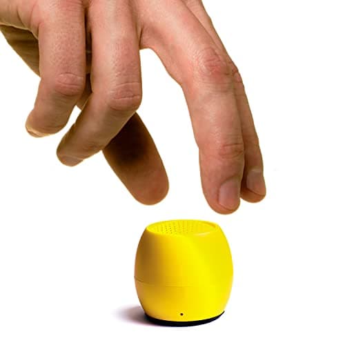 Boompods Zero Mini Bluetooth Speaker - Small Portable Speakers, Yellow