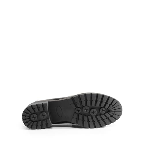 DREAM PAIRS Women's Chunky Loafers Dressy Shoes,Black-Pu,7 — view 6