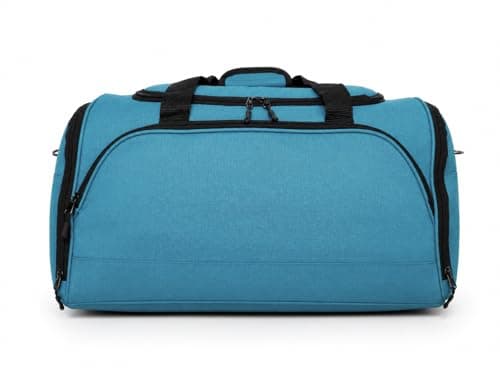 Lightweight Cabin Holdall Travel Gym Weekend Bag, Turquoise, 42L — view 6