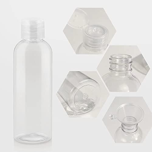 OVISEEN 8 Pack 100ml Travel Bottles PET Empty Cosmetic Liquid Containers — view 3