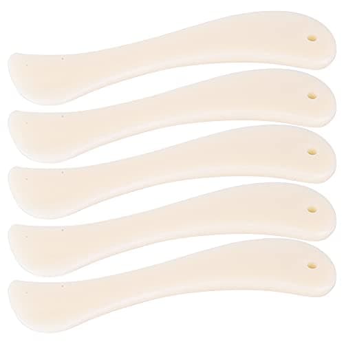 Fabater Leather Craft Folder Plastic Edge Trimming Tool, 5 Pack (Plastic 2)