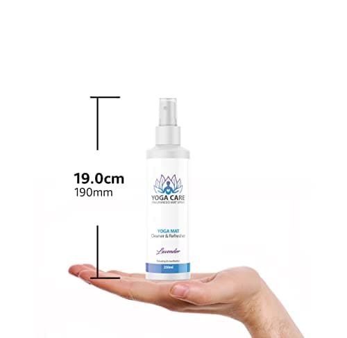 Yoga Care - Yoga Mat Cleaner and Refresher Spray | Sweat Remover, Disinfectant | Relaxing Lavender Fragrance - 250ml — view 3