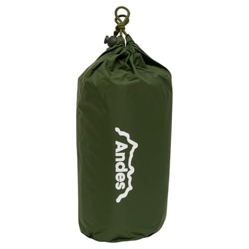 Andes Olive Green Waterproof Bivvy Bag Sleeping Bag Cover Camping Fishing, Taped Seams, 235 x 85cm — view 3