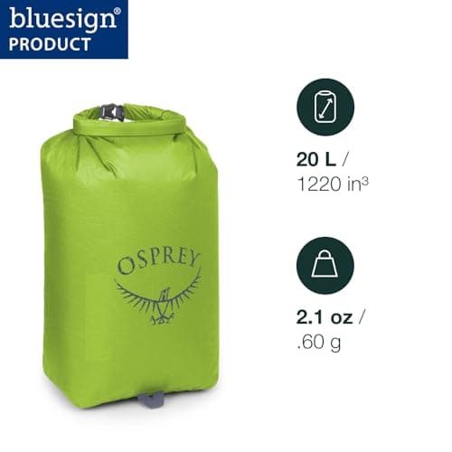 Osprey Ultralight Dry Sack, 20L, Black — view 2