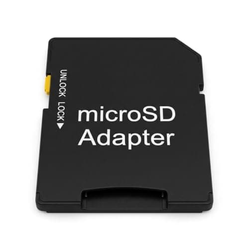 MicroSD Card Adapter – Full Size SD Converter, Write-Protect Switch