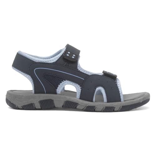 Red Fish Boys Navy Easy Fasten Sports Sandal - Size 3 UK - Blue — view 2