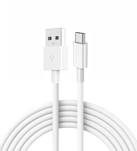ArobiaSB USB C to USB A Charger Cable 1.5m Fast Charging Type C Cable USB-C to USB A Cable – Fast USB C Long Type C Fast Charging USB Cable for Mobile Phone Chargers
