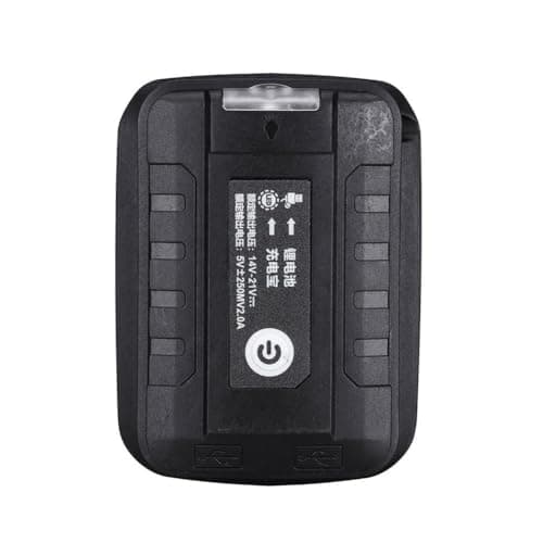 18V Dual USB Adapter Converter with Light 2106 Power Tool Pack — view 6