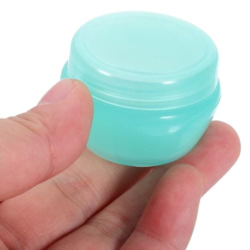 10 Pack 10g Plastic Cream Travel Jars with Lids for Storage — view 5