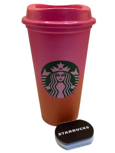 STARBUCKS Hot Tropic Haze Reusable Plastic Travel Eco Cup/Mug/Tumbler Summer 2026 Grande Medium, 16oz 473ml — view 5