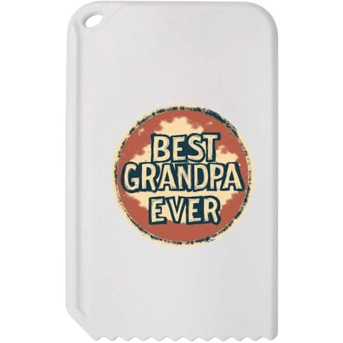 Azeeda 'Best Grandpa Ever ' Car Ice Scraper (IC00041355)