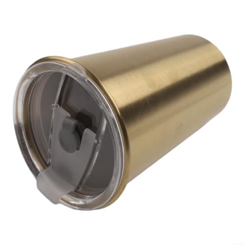Homeponnew Gold Travel Coffee Tumbler 500ml with Straw Insert(Gold 500ml) — view 6