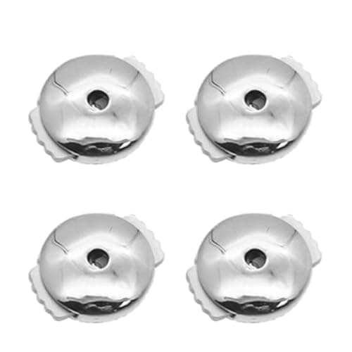 Earplug Fastener with Locking Closure for Travelers, Silver