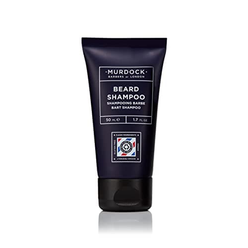Murdock London Beard Shampoo (Travel Size) | pH Balanced & Sulphate Free | Made in England | 50ml