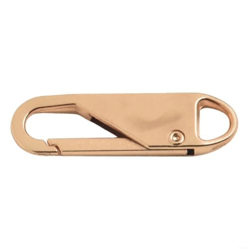 Alloy Zipper Tab 3.7x1.1cm Non-Magnetic Alloy Zipper Tab 3.7x1.1cm(Gold) — view 3
