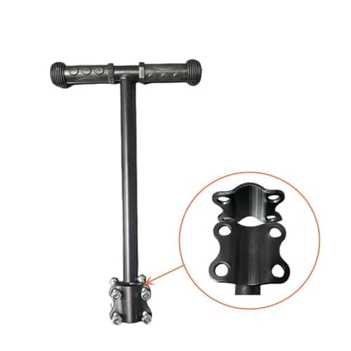 Sharplace Stroller Handle Extender Replacement Accessories Strong Pushchair Handlebar Extension for Pram Baby Stroller Carriage Trolley, Fits 30mm Inner Dia — view 2