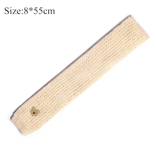 ALLY-MAGIC Kids Scarf, Kids Autumn Winter Knit Scarves Warm Solid Color Scarf Wrap Cross Collar Children Neck Warmer Neckerchiefs for Little Boys Girls Toddlers Y7XXWJ — view 2