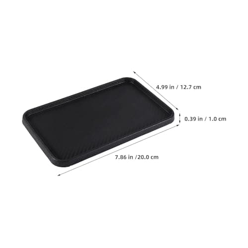 HOMOCONO Car Dashboard Mat Car Dashboard Storage Foldable Silicone Anti-slip 4pcs Non Slip Dash Pad Tray Multifunctional for Small Items and Devices for City Driving and Long Road Trips — view 2