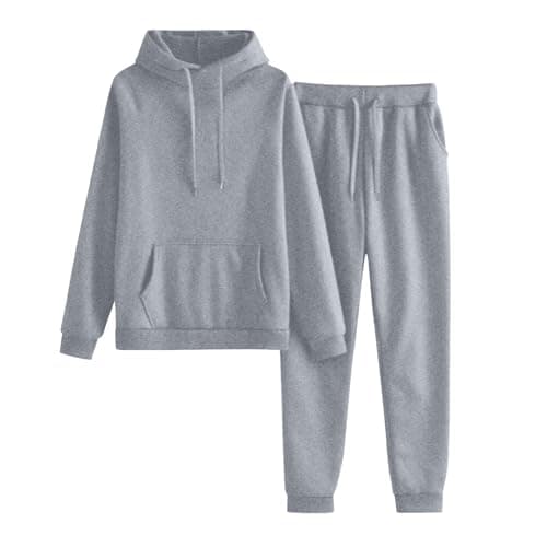 Matching Hoodie And Jogger Co-Ord For Women - Drawstring Two Piece Set